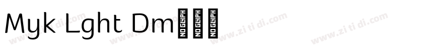 Mayeka Light Demo字体转换